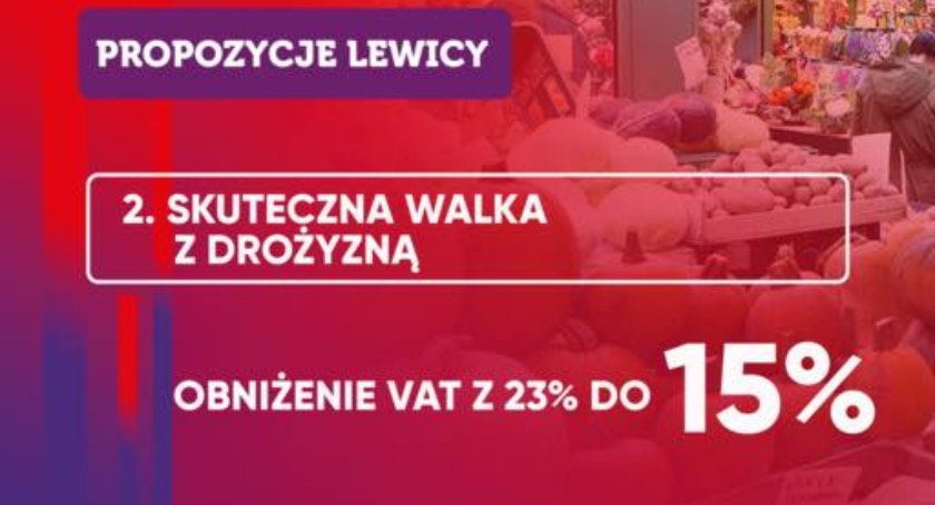 Skuteczna walka z drożyzną i obniżka VAT