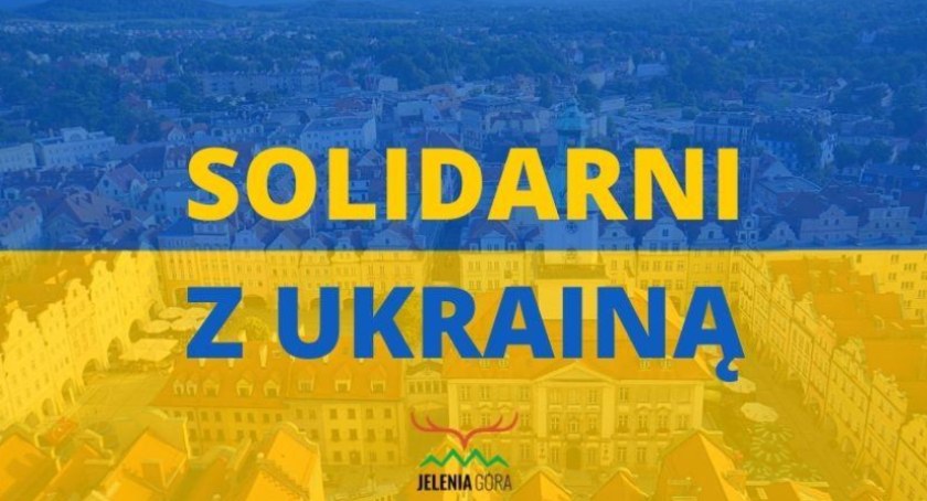 Jelenia Góra solidarna z Ukrainą
