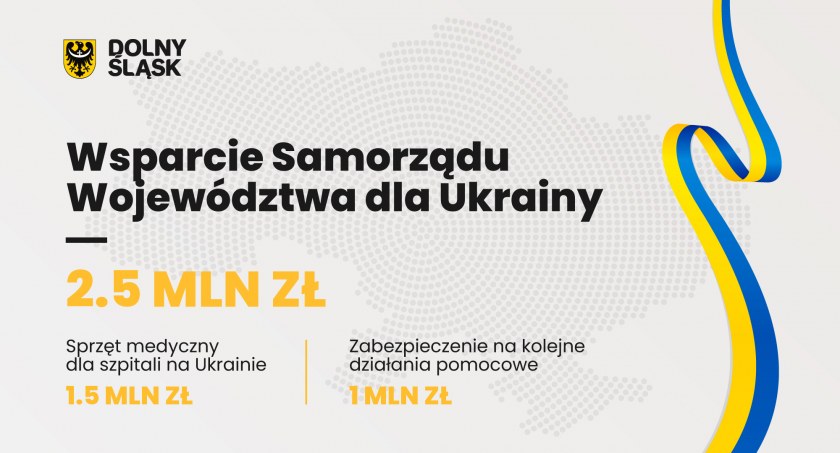 Dolny Śląsk wspiera Ukrainę