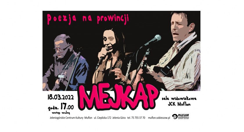 Koncert zespołu MEJKAP w ramach Poezji na Prowincji