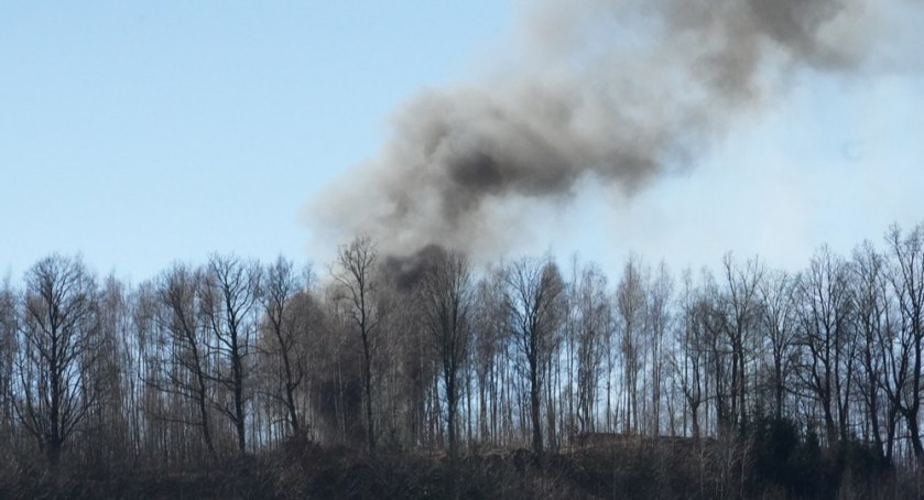 Wystarczyła chwila, aby domek stanął w płomieniach