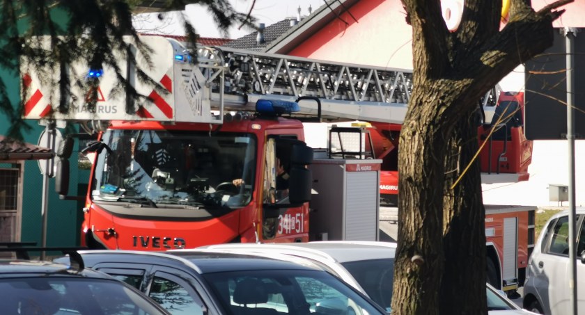 Straż Pożarna interweniowała za Zabobrzu