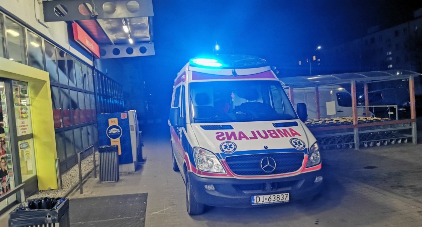 Zgon w Biedronce na Zabobrzu