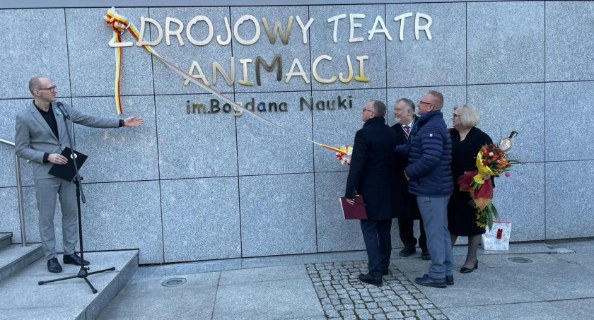 Bogdan Nauka patronem Zdrojowego Teatru Animacji