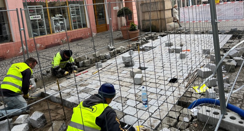 Postępy przy budowie wózkostrady