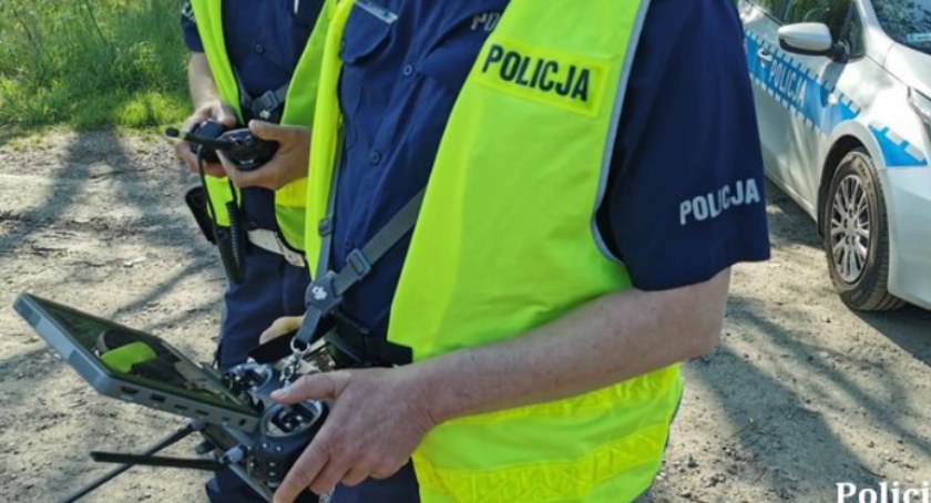 Niechronieni uczestnicy ruchu drogowego - podsumowanie akcji z wykorzystaniem drona