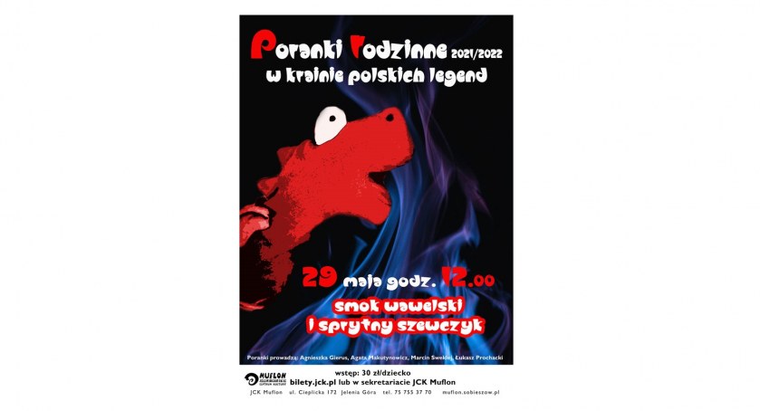 Poranek Rodzinny ze Smokiem Wawelskim!