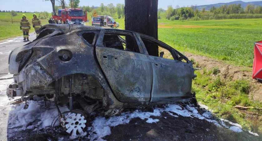 Śmiertelny wypadek przed Marciszowem. Nie żyje 27- latek