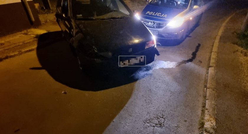 Pościg za naćpanym kierowcą poszukiwanym do odbycia kary więzienia