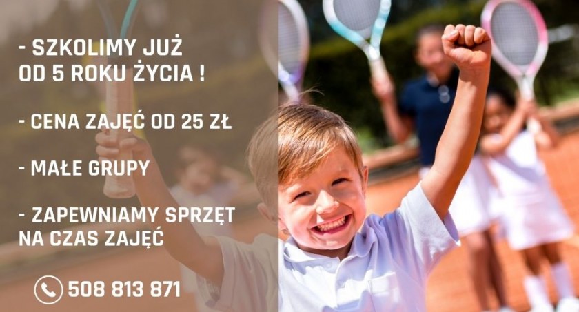 Szkółka tenisowa Term Cieplickich uruchamia zapisy dla dzieci i dorosłych
