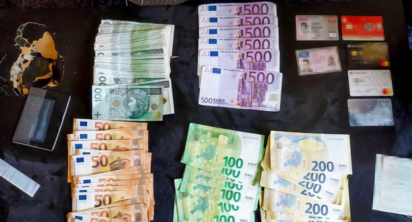 Ukradli niemal 6,5 mln euro. Nagranie z zatrzymania przestępców