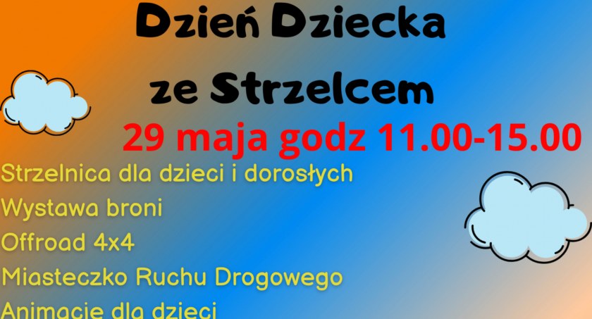 Piknik z okazji dnia dziecka ze Strzelcem