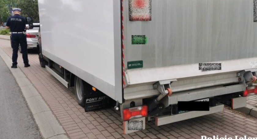 Dostawczak przeładowany o ponad 4,5 tony