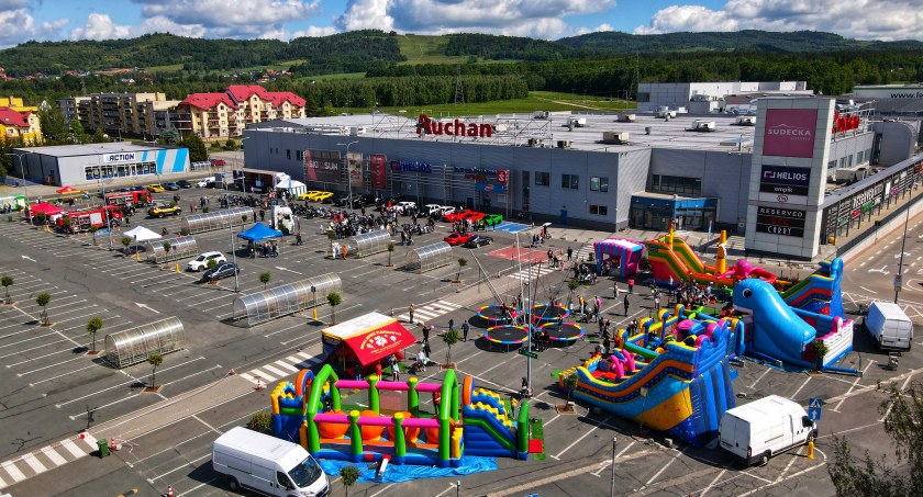 Moto Dzień Dziecka w Galerii Sudeckiej z Motocyklowymi Karkonoszami
