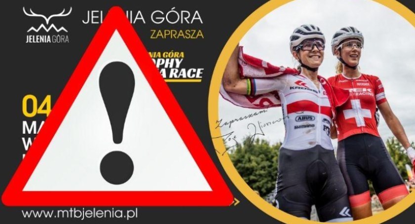 Rowerowy weekend z Mają Włoszczowską w Jeleniej Górze – utrudnienia w ruchu