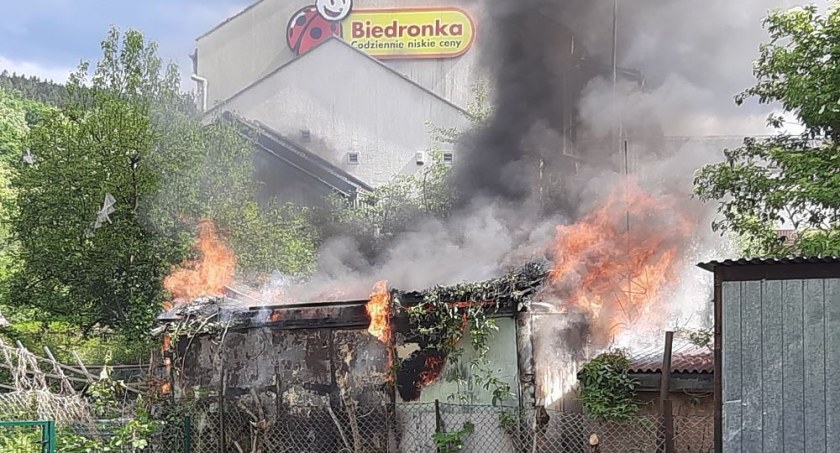 Doszło do rozszczelnienia butli z gazem