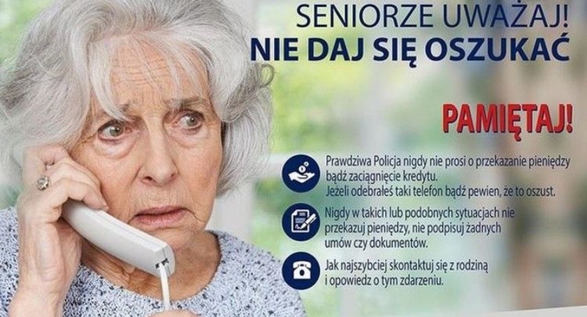 Seniorka z Jelenij Góry straciła 50 tysięcy złotych. Oszustwo na wnuczka ciągle działa.