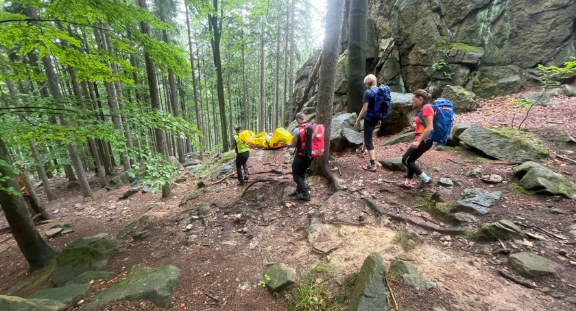 Długi weekend - w górach doszło do wielu wypadków