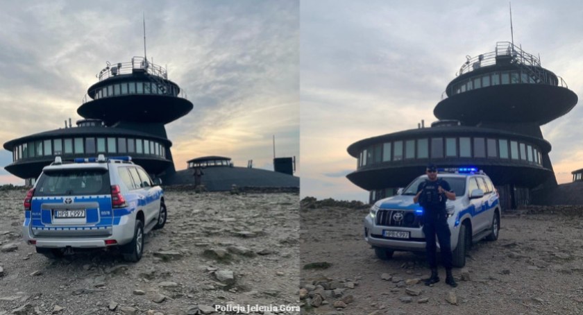 Zdobywał z koleżanką Śnieżkę. Potrzebna była interwencja Policjantów