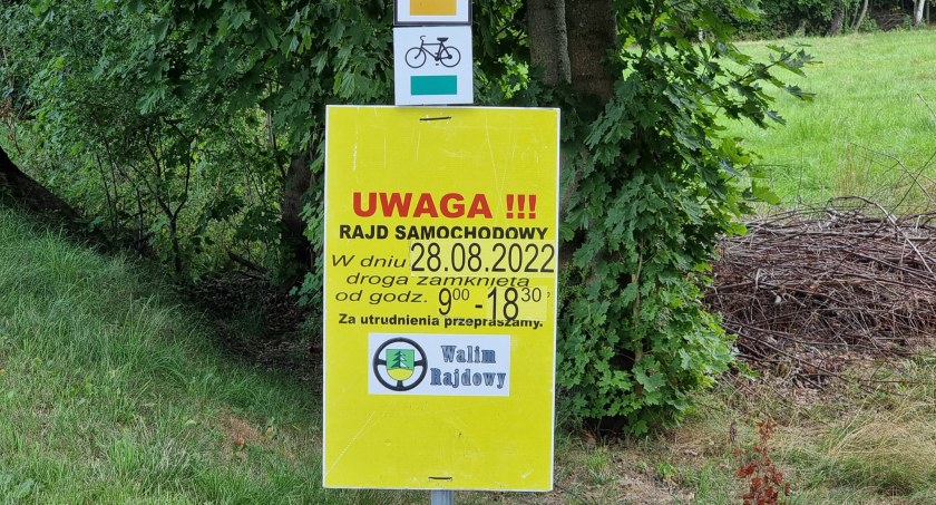 1 Rajd Samochodowy KME Karkonosze. Utrudnienia w ruchu