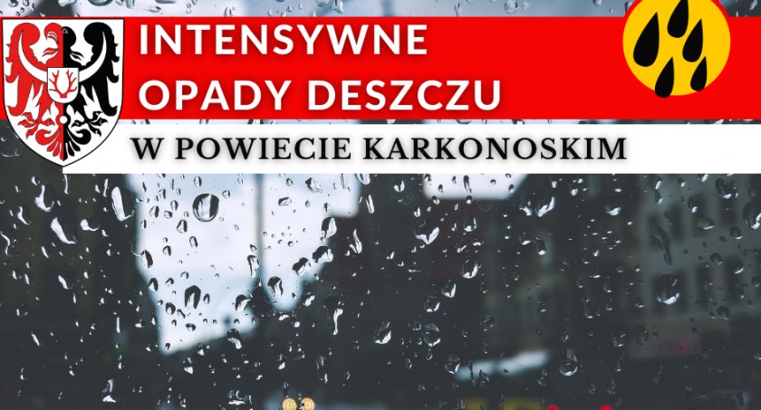 Intensywne opady deszczu będą się utrzymywać co najmniej do jutra