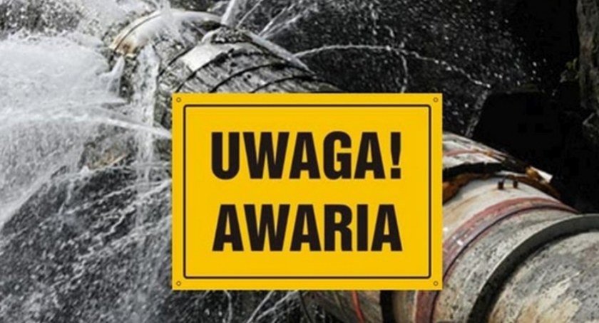 Awaria sieci wodociągowej