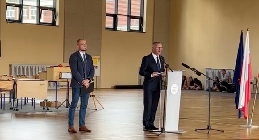 Stworzyliśmy z Panią dyrektor wspólne dziecko - podsumowanie inwestycji miejskiej