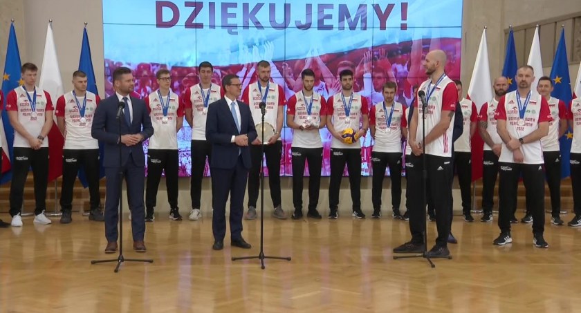 Wicemistrzowie Świata spotkali się z premierem