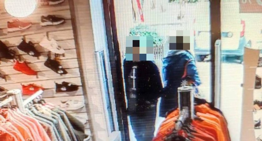 Przebrany w skradzioną odzież uciekł ze sklepu