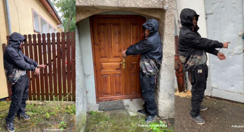 Włamywacz - multirecydywista w rękach jeleniogórskich policjantów