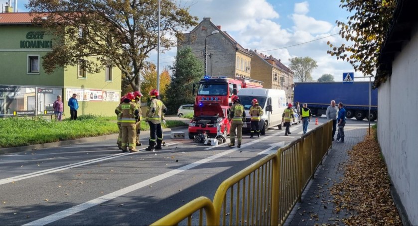 Potrącenie pieszej na ul. Jeleniogórskiej	
