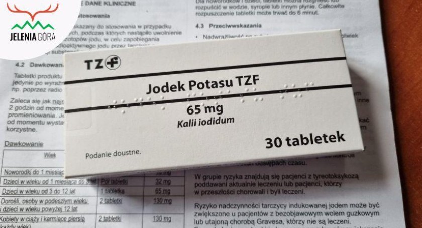 Dystrybucja jodku potasu w Jeleniej Górze