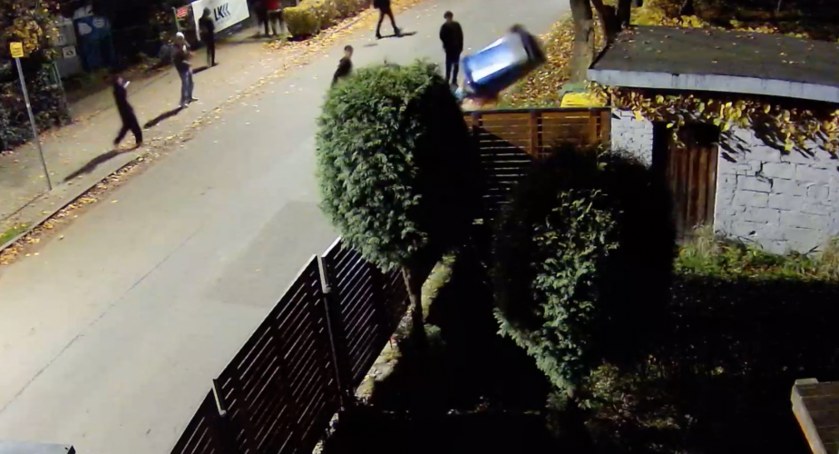 Sobieszów - Bulwersujące zachowanie młodzieży podczas Halloween. Zobacz nagranie