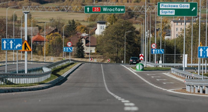 Obwodnica Wałbrzycha oddana do ruchu