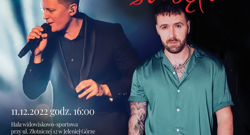Grzegorz Hyży i Rafał Brzozowski zaśpiewają w Jeleniej Górze