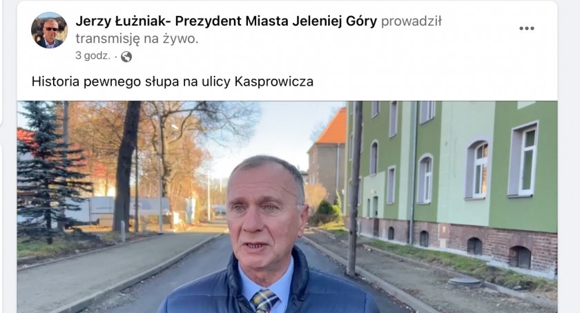 Słup na ulicy Kasprowicza gorącym tematem