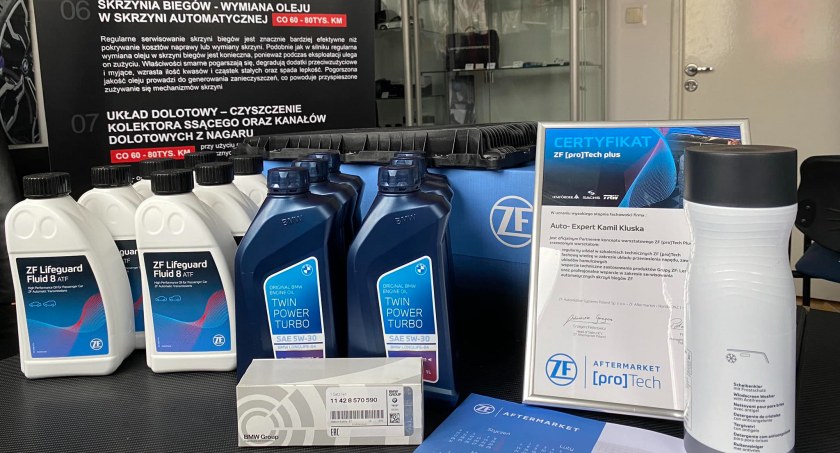 Listopadowa oferta serwisowa skrzyni ZF 6HP/8HP i silnika BMW
