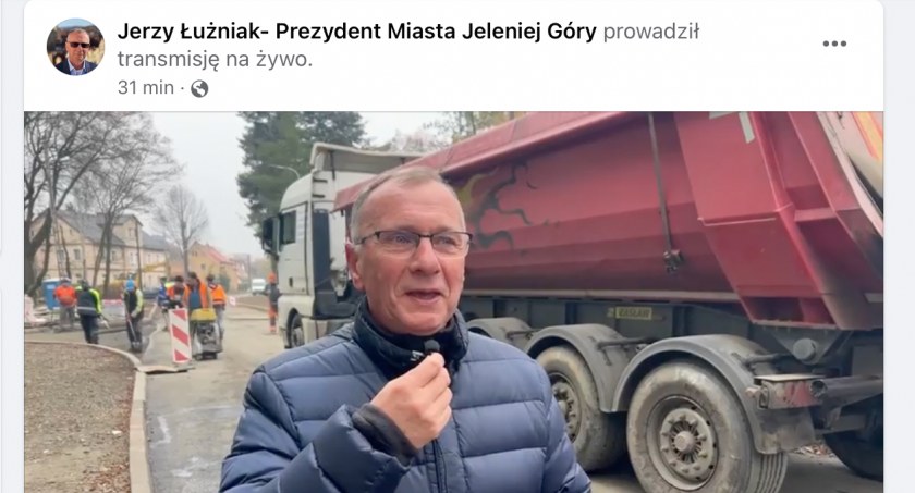 Słup był i słupa nie ma. Prezydent podsumowuje postępy w realizacji zadań