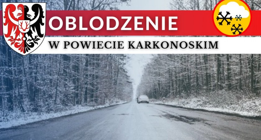 Uwaga kierowcy! Rano jezdnie mogą być oblodzone.
