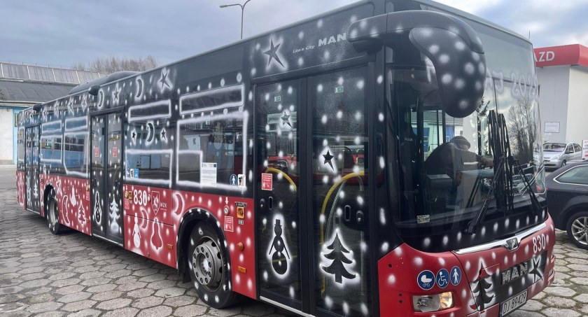 Świąteczny autobus MZK
