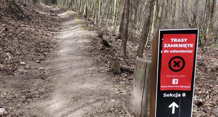 Pasmo Rowerowe Olbrzymy zostaje zamknięte. Ponowne otwarcie wiosną