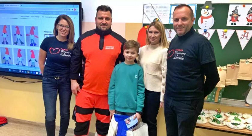 8-letni Leon w porę wezwał karetkę do swojego taty. Stał się małym bohaterem