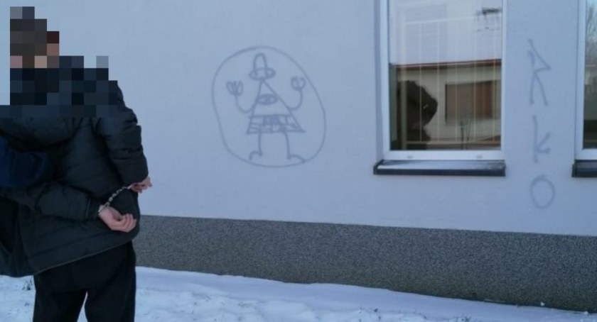 Bazgrolił po ścianach. Niespełniony graficiarz może spędzić w więzieniu nawet 5 lat