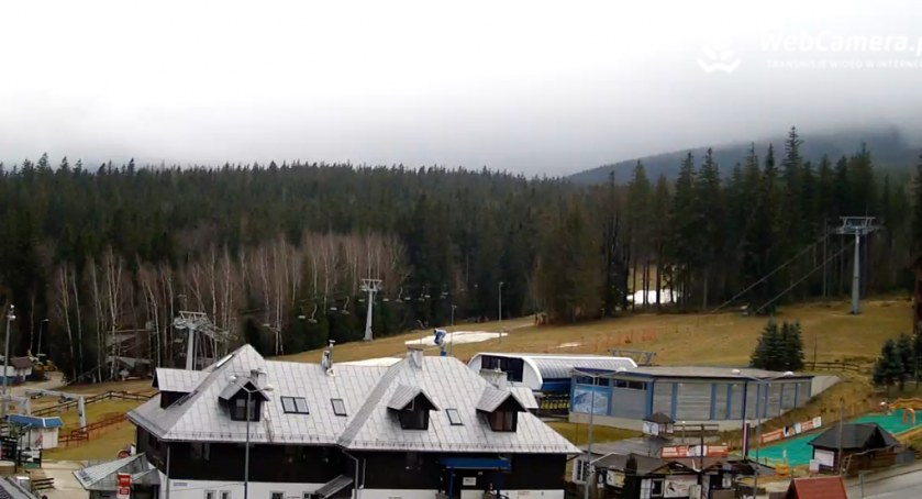 Tłumy na ferie w Karkonoszach. Czy turyści mogą liczyć na śnieg?