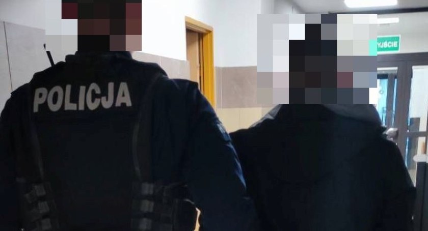 Zatrzymany chwilę po dokonaniu przestępstwa