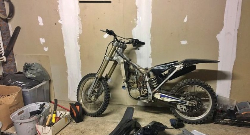 Skradziony w zeszłym roku motocykl odzyskany
