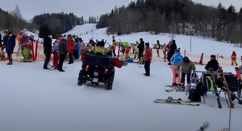 Wypadek na stoku w Czarnowie i natychmiastowa interwencja służb