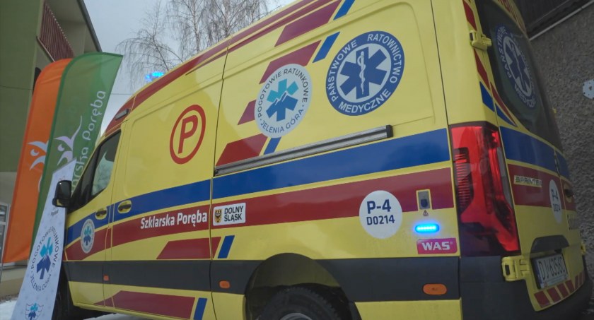 Nowa karetka trafiła dziś do Szklarskiej Poręby