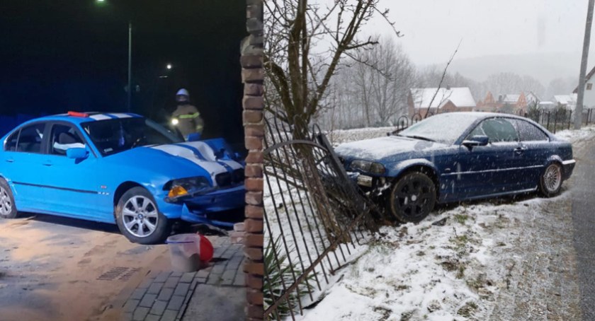 Dzień po dniu, dwa zdarzenia z udziałem samochodów marki BMW