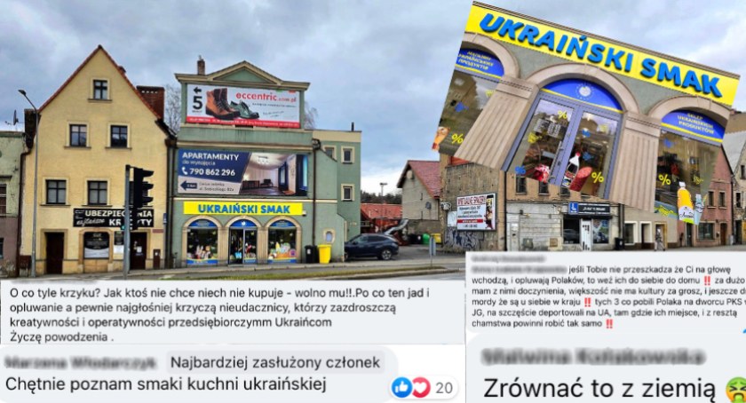 W Jeleniej Górze powstał ukraiński sklep. Mieszkańcy jak zwykle podzieleni